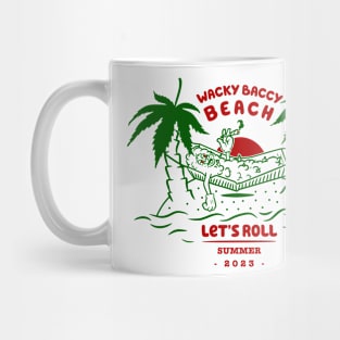 Wacky Baccy Beach Mug